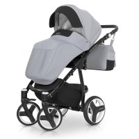Universālie bērnu rati Riko Re-flex Grey